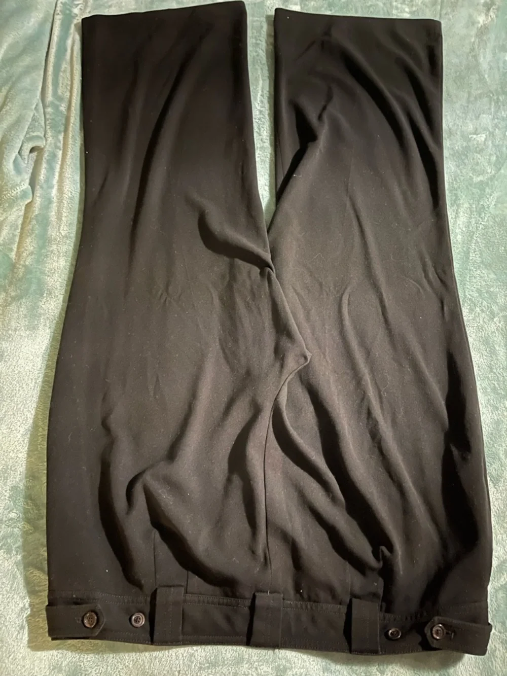 Lane Bryant Black Straight Leg Dress Pants - Picture 2 of 5